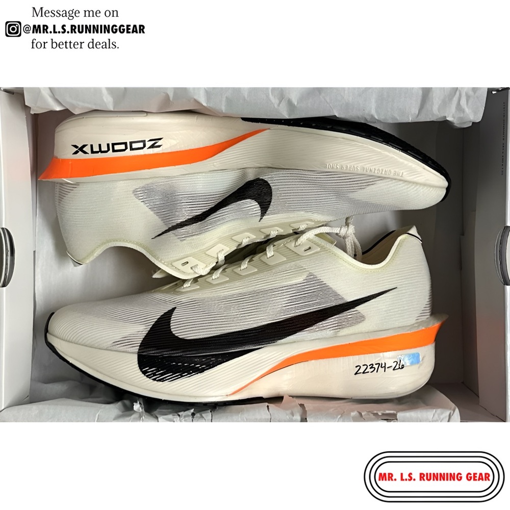 Nike Vaporfly 4 Proto Road Running Shoes HF6413-100 - Picture 1 of 12